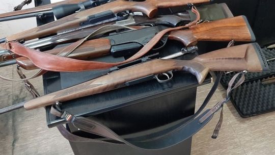 Policjanci zabezpieczyli nielegalną broń