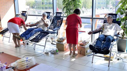 Policjanci zbierali krew dla potrzebujących