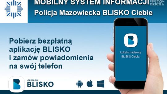 Policyjna aplikacja BLISKO