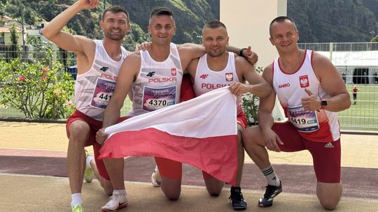 Polscy Mastersi mistrzami Europy w sztafecie - wśród nich Daniel Kossowski z Radomia