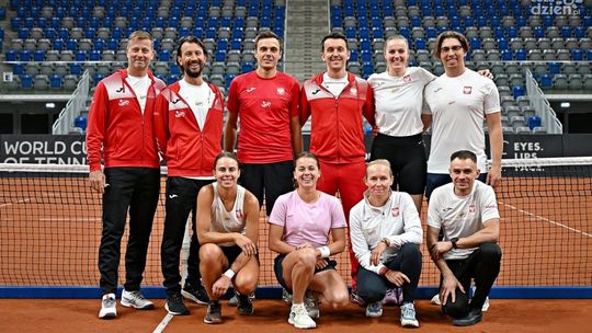 Polskie tenisistki już trenują w hali Radomskiego Centrum Sportu