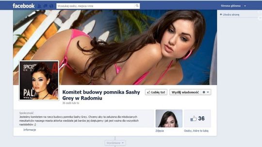 Pomnik Sashy Grey w Radomiu?