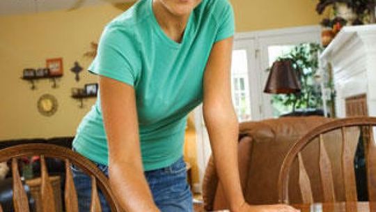 Pomyśl o kręgosłupie gdy sprzątasz!