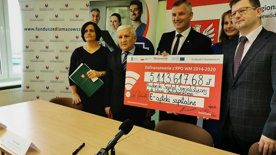 Ponad 5 mln zł na informatyzację szpitala