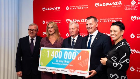 Ponad 7,6 miliona wsparcia na inwestycje sportowe i działalność Kół Gospodyń Wiejskich
