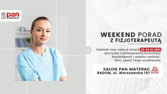 Porady fizjoterapeuty i promocje w salonie Pan Materac!