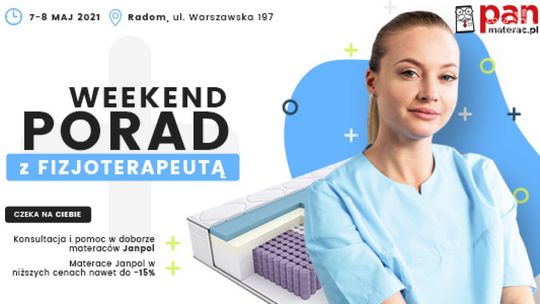 Porady fizjoterapeuty w salonie Pan Materac!
