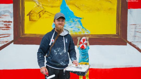 „Poruszyła mnie ta sytuacja”. Nowy mural w Radomiu