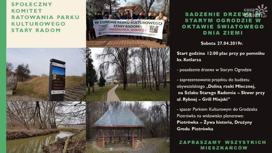 Posadzą symboliczne drzewo w Starym Ogrodzie