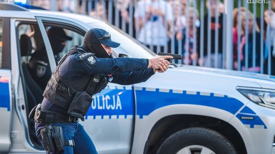 Pościg i strzelanina w Rusinowie