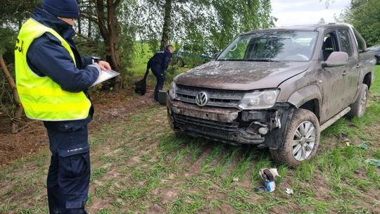 Pościg policji. Postrzelony kierowca