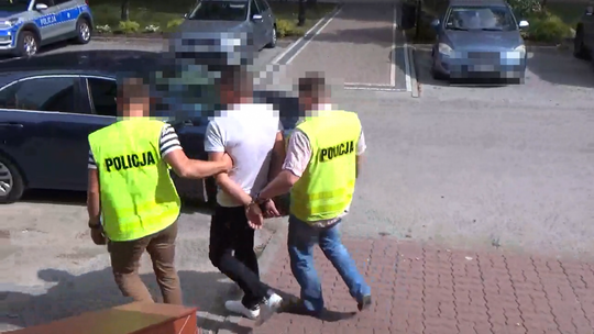 Pościg za pijanym Ukraińcem. Ranny policjant [WIDEO]