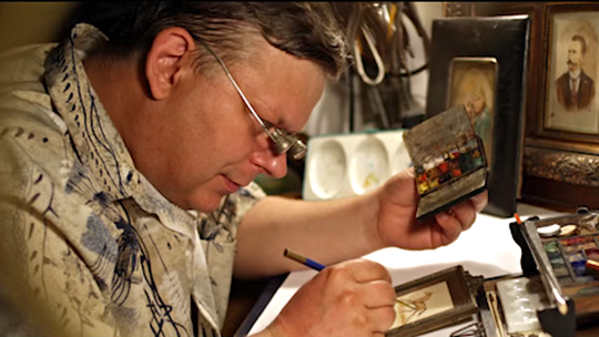 Poseł Suski w roli artysty. Jego sztuka zadebiutuje w Sejmie