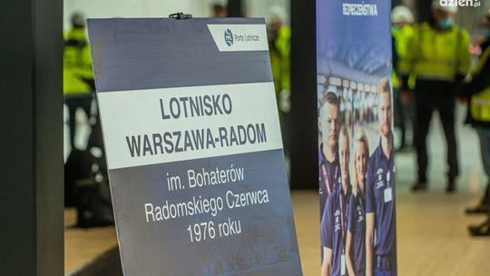 Postępy prac na lotniku w Radomiu