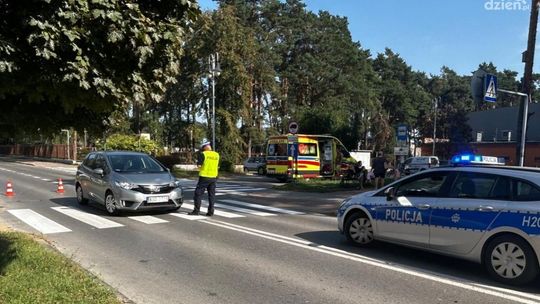 Potrącenie 10-latka na hulajnodze elektrycznej
