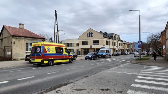 Potrącenie na przejściu dla pieszych