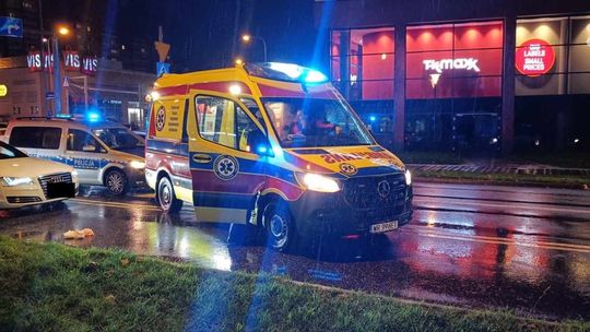 Potrącenie na przejściu dla pieszych