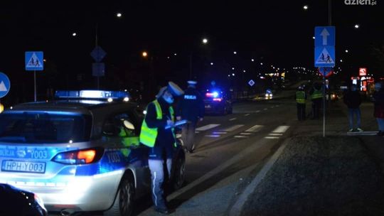 Potrącenie pieszego na ul. Warszawskiej