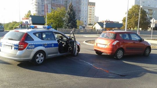 Potrącenie rowerzystki na Mieszka I