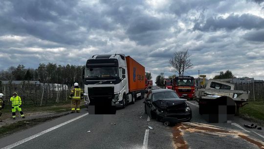Poważne utrudnienia na DK50. Droga całkowicie zablokowana