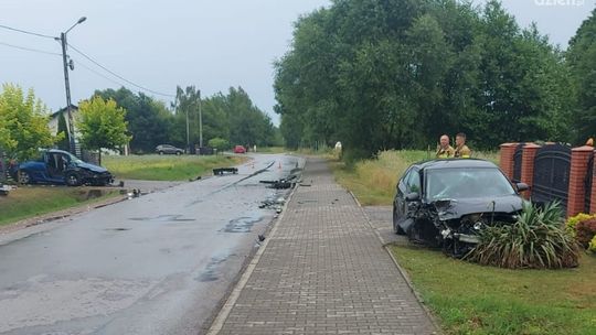 Poważny wypadek w Parznicach