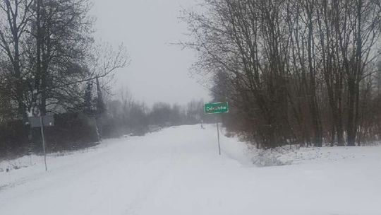 Powiat: Rano wszystkie drogi powiatowe były przejezdne