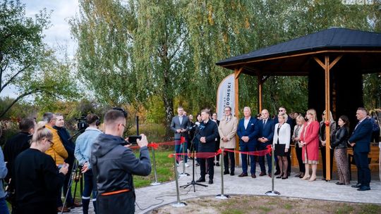 Powiatowa Tężnia Solankowa w Wierzbicy, czyli mały Ciechocinek