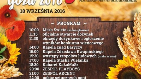 Powiatowo-gminne dożynki w Goździe