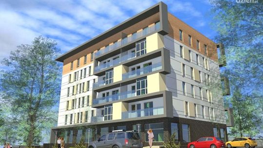 Powstaje apartamentowiec na Plantach