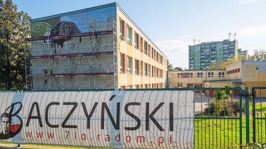 Powstaje drugi mural z obrazem Malczewskiego