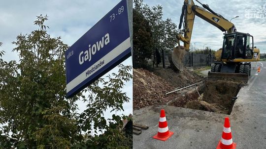 Powstaje nowa sieć wodno-kanalizacja na ul. Gajowej