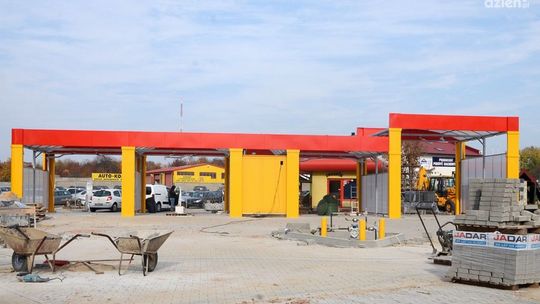 Powstaje nowa stacja LPG i myjnia przy ulicy Kieleckiej