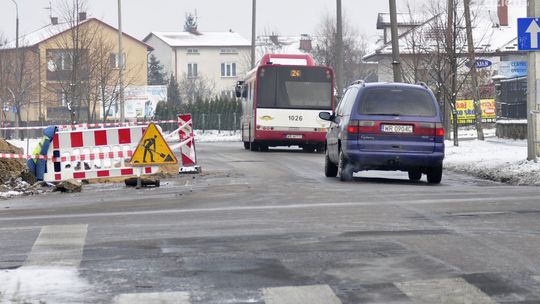 Powstaje wyniesione skrzyżowanie na Glinicach Powstaje wyniesione skrzyżowanie na Glinicach
