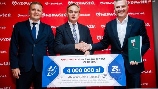 Powstanie sieć kanalizacji w gminie Jedlnia-Letnisko 