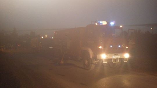 Pożar domku jednorodzinnego!