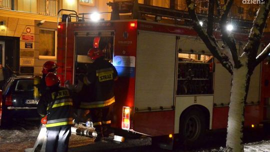 Pożar domu jednorodzinnego przy ul. Suchej