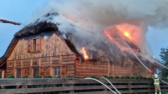 Pożar domu pod Lipskiem