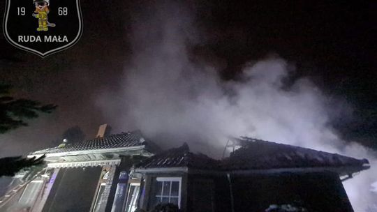 Pożar domu. Straty oszacowano na ok. 1 mln zł