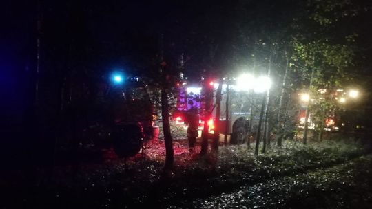 Pożar garażu w gminie Rusinów. Straty na 40 tys. zł