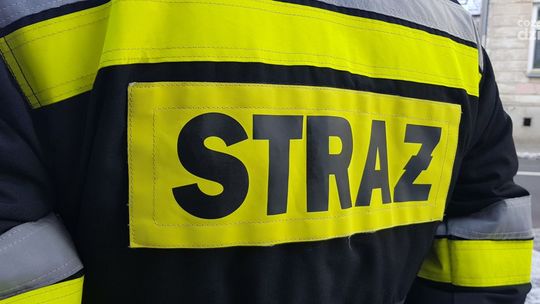 Pożar hałdy węgla na Energetyków