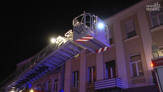 Pożar kamienicy na Kilińskiego. WIDEO i ZDJĘCIA