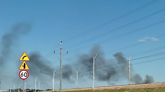 Pożar na Starej Woli Gołębiowskiej