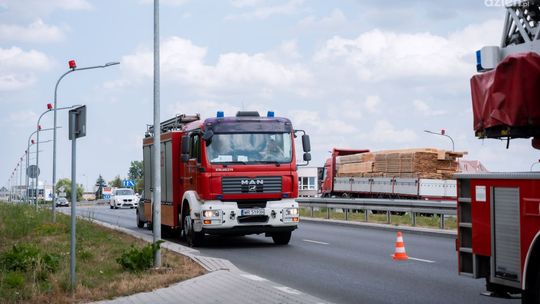 Pożar przy ul. Wrocławskiej