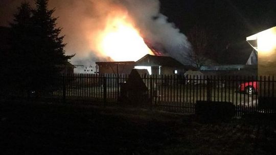 Pożar stodoły. Straty na ok. 30 tys. zł