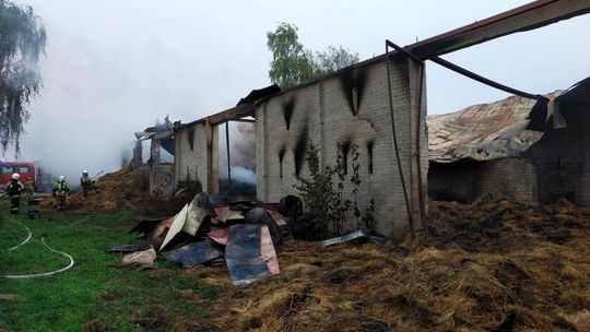 Pożar w gminie Skaryszew