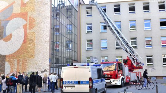 Pożar w radomskiej "Budowlance"! (AKTUALIZACJA)