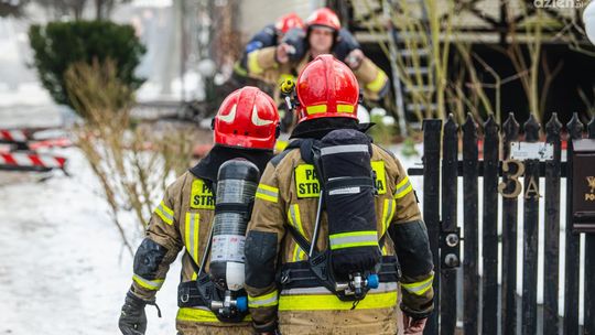Pożar w Skaryszewie. W akcji 20 strażaków