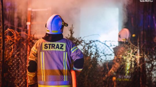 Pożar w Wierzbicy. W akcji 30 strażaków