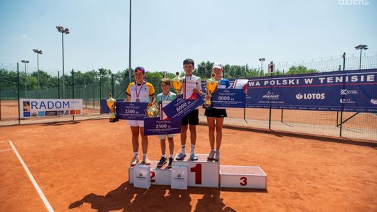 Poznaliśmy triumfatorów radomskich mistrzostw Polski w tenisie. Jednostronne finały