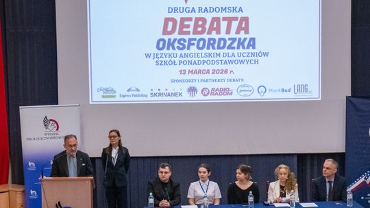 Poznamy zwycięzcę II Radomskiej Debaty Oksfordzkiej Poznamy zwycięzcę II Radomskiej Debaty Oksfordzkiej